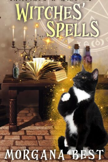 Witches' Spells: Paranormal Cozy Mystery (Vampires and Wine Book 5) Cover Image