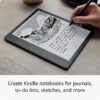 Kindle Scribe Essentials Bundle including Kindle Scribe (16 GB), Basic Pen, Leather Folio Cover with Magnetic Attach - Burgundy, and Power Adapter - Image 3