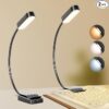 Rechargeable Reading Lights for Books 2 Pack
