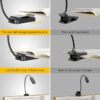 Rechargeable Reading Lights for Books 2 Pack - Image 4