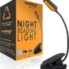 Amber book light