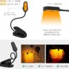 Amber book light feature