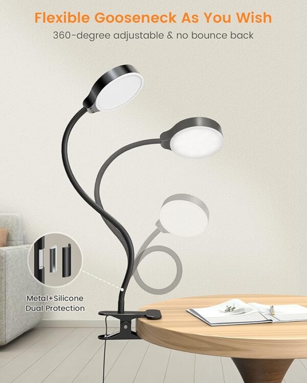 Glocusent 5W clip on light feature