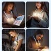 LED neck reading light usage