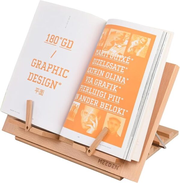 MEEDEN book stand holding book