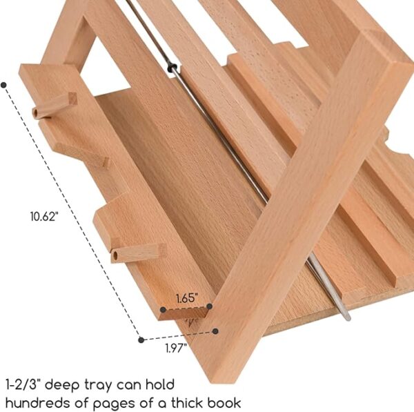 MEEDEN book stand measurement