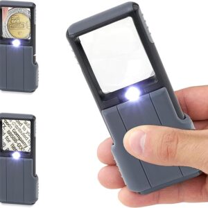 Carson MiniBrite LED Lighted Slide-Out Aspheric Magnifier