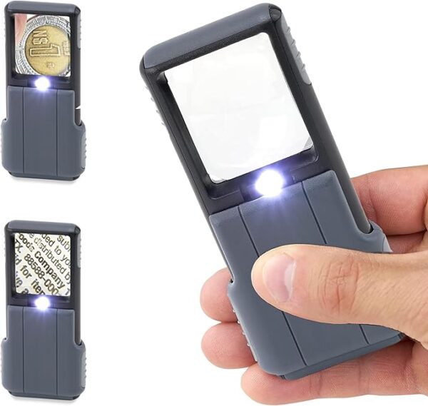 Carson MiniBrite LED Lighted Slide-Out Aspheric Magnifier