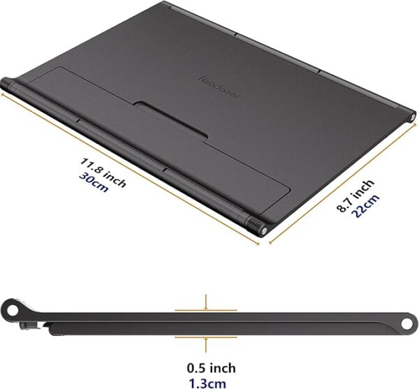 Readaeer portable book stand size