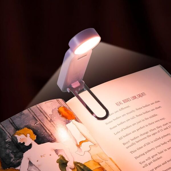 VAVOFO USB rechargeable book light use