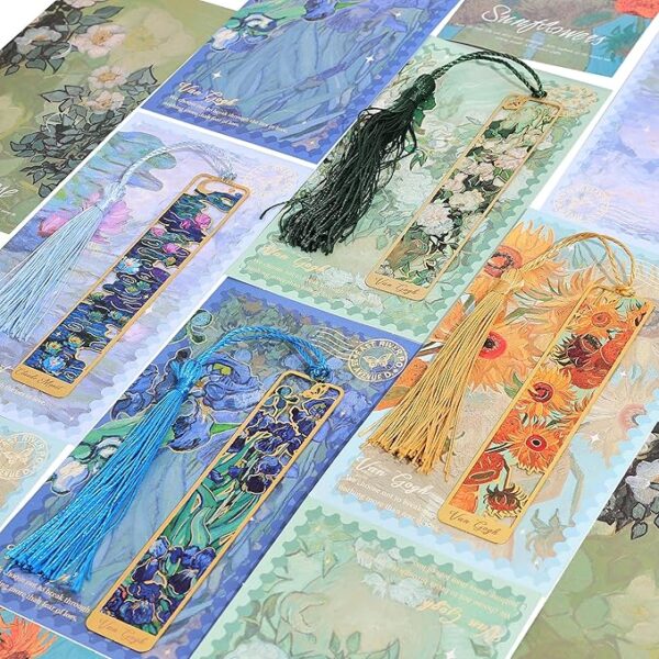 bookmarks with tassel design