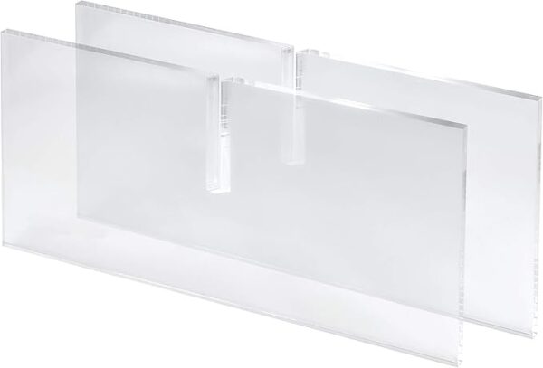 clear acrylic book holder design
