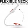 clip on book light design