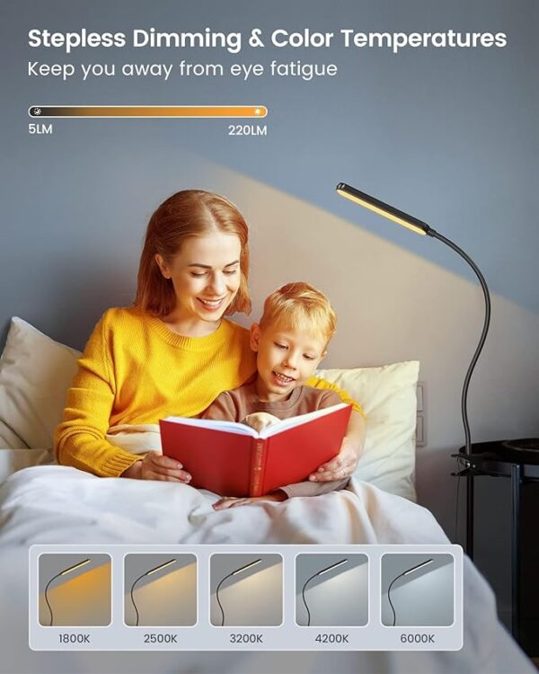 clip-on light colors