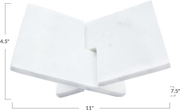 marble book holder size