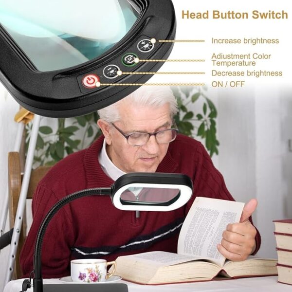 rectangle magnifying glass switch
