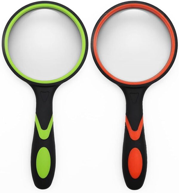 rubber reading magnifier