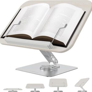 wood book stand