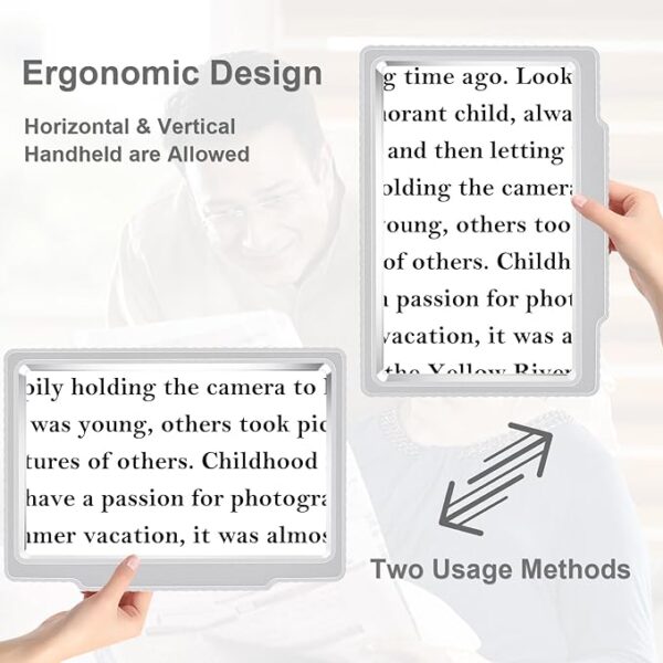5X magnifying glass design