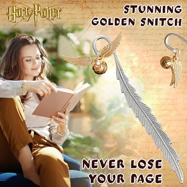 Harry Potter metal bookmark design