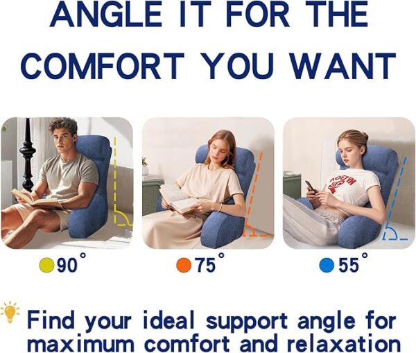 Tinuniyaa reading pillow angle