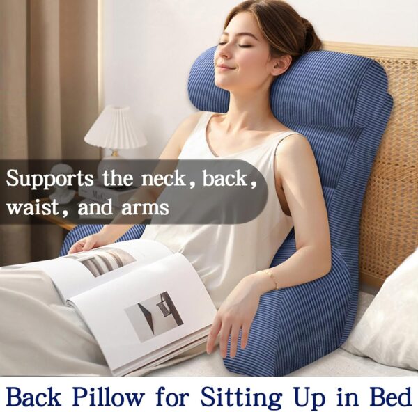 Tinuniyaa reading pillow supports back