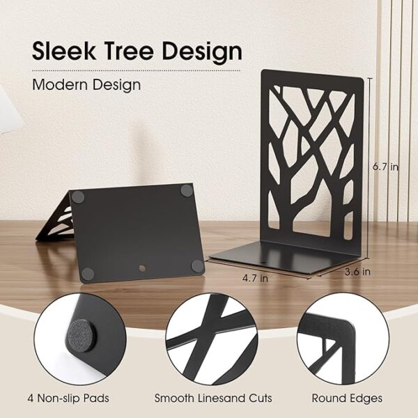 book end tree design feature
