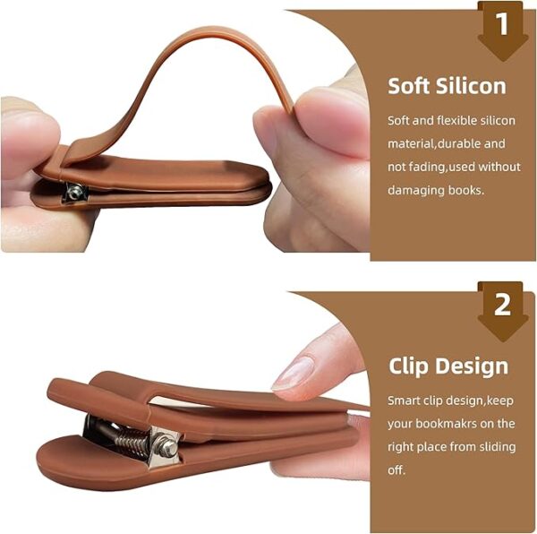 clip book page bookmark material