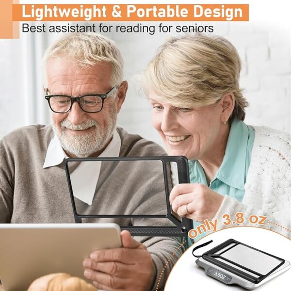 full page magnifying glass portable