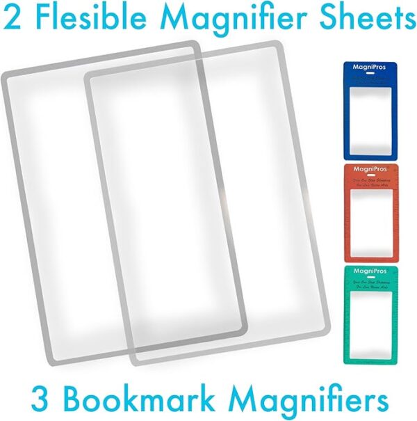 full page premium magnifying sheet count