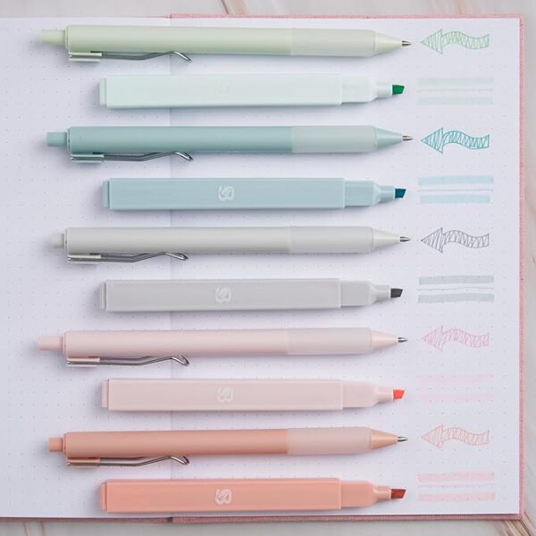 highlighters and gel pens colors