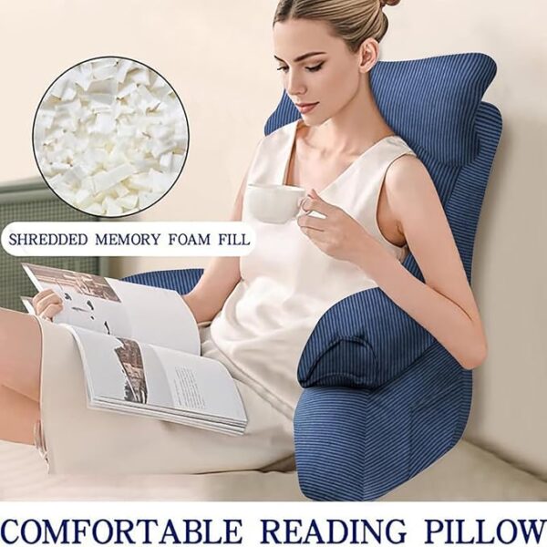 large reading pillow use