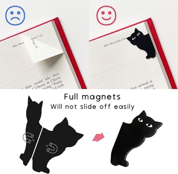 magnetic bookmark feature