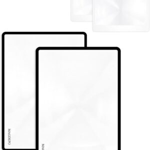 page magnifying sheet