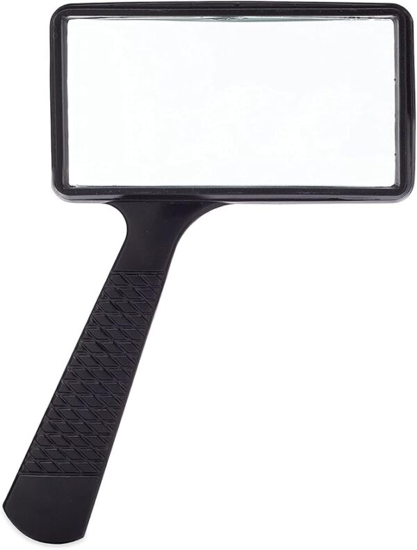 rectangular handheld magnifying glass