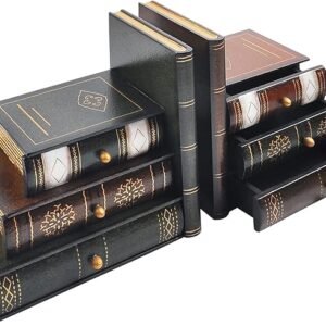 vintage decorative book organizer