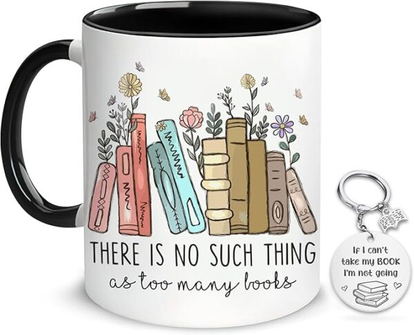 Hyturtle book lover coffee mug
