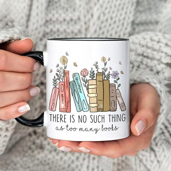 Hyturtle book lover coffee mug design