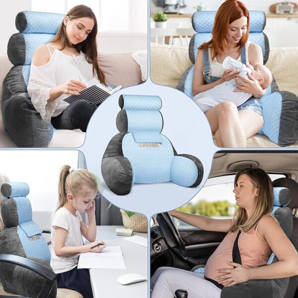 adjustable reading pillow multipurpose