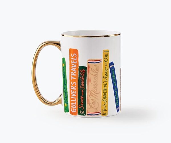 book club mug back view