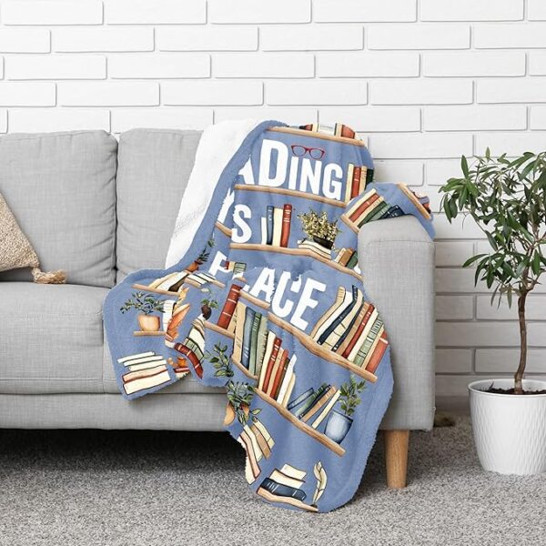 book lover blanket design