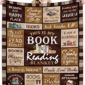 book reading blanket