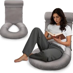 large back support reading pillow