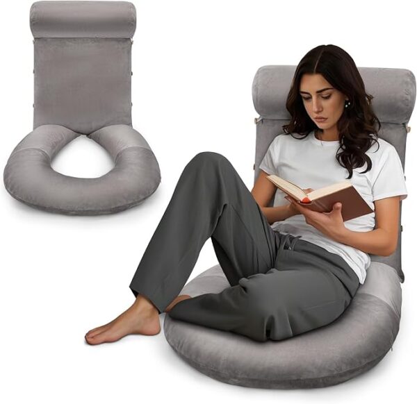 large back support reading pillow