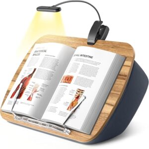pillow stand with reading light