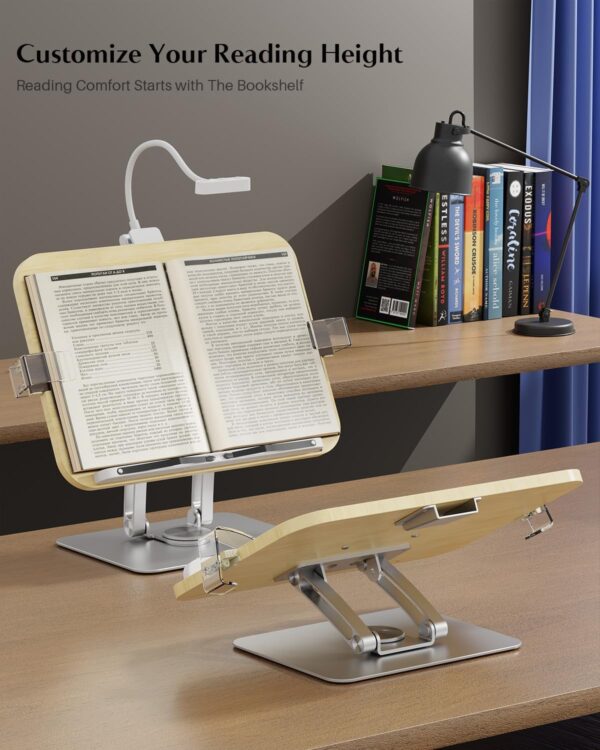 KVRG adjustable book stand reading height