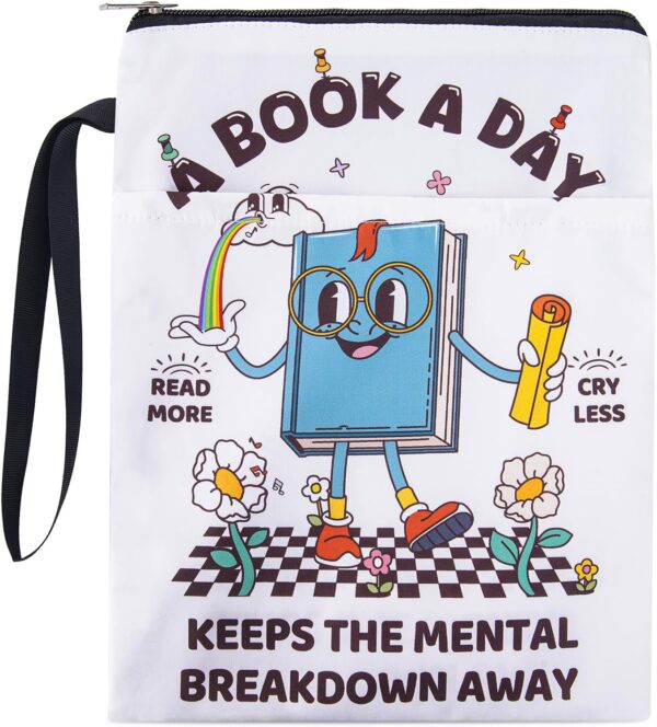 funny reading book sleeve