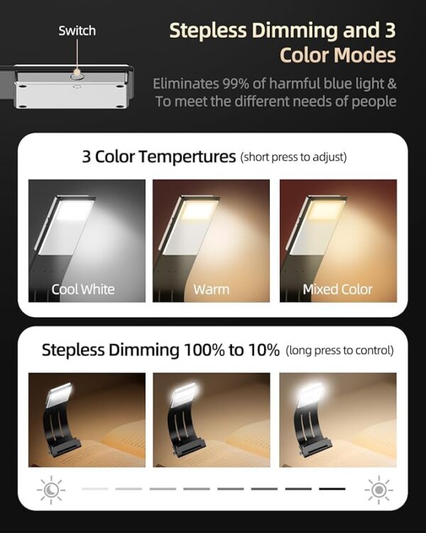 book light color modes