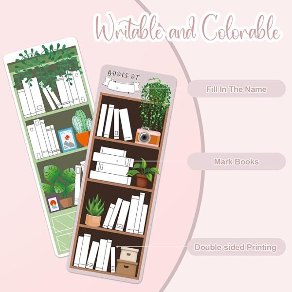 book tracker bookmarks feature