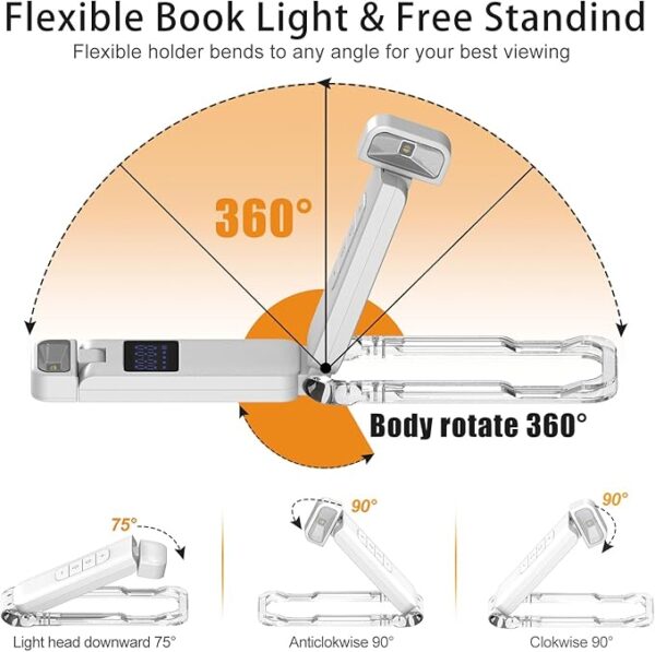 digital book light details